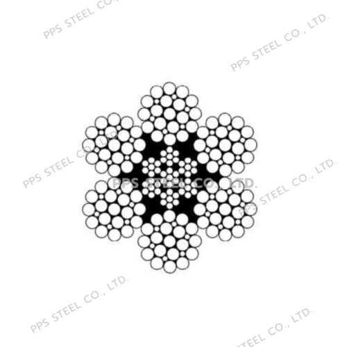 ลวดสลิงสังกะสี 6x25-IWRC