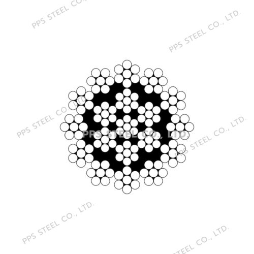 ลวดสลิงสังกะสี 19x7