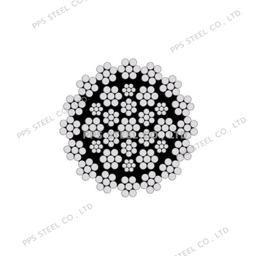 ลวดสลิงดำ 35x7