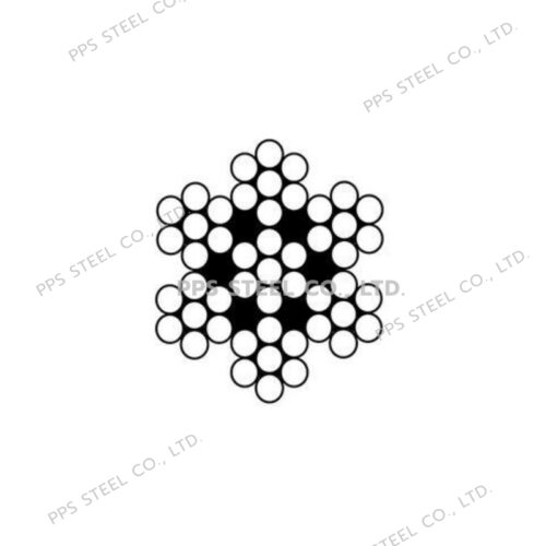 ลวดสลิงสังกะสี 7x7